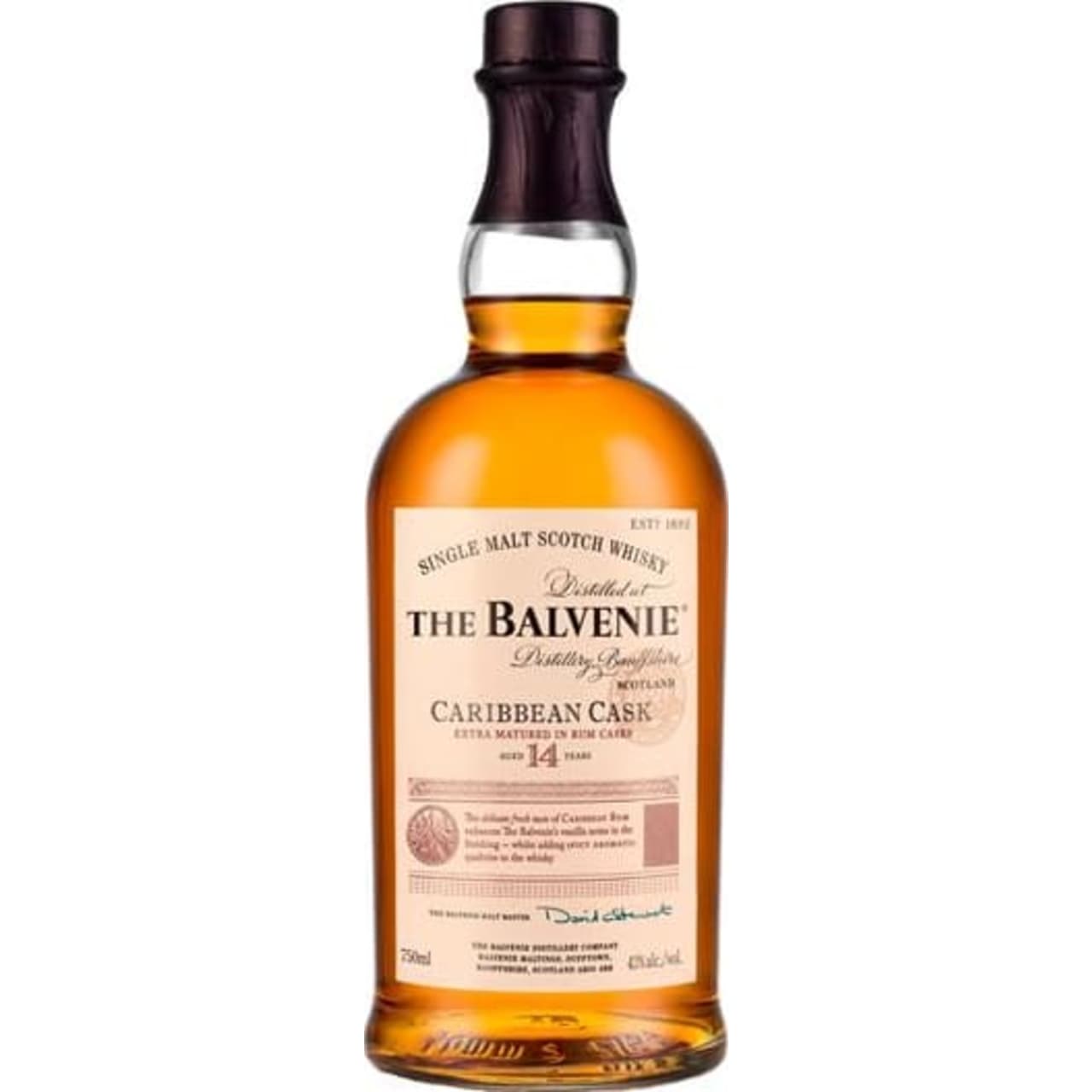 Product Image - The Balvenie 14 Year Old Caribbean Cask Single Malt