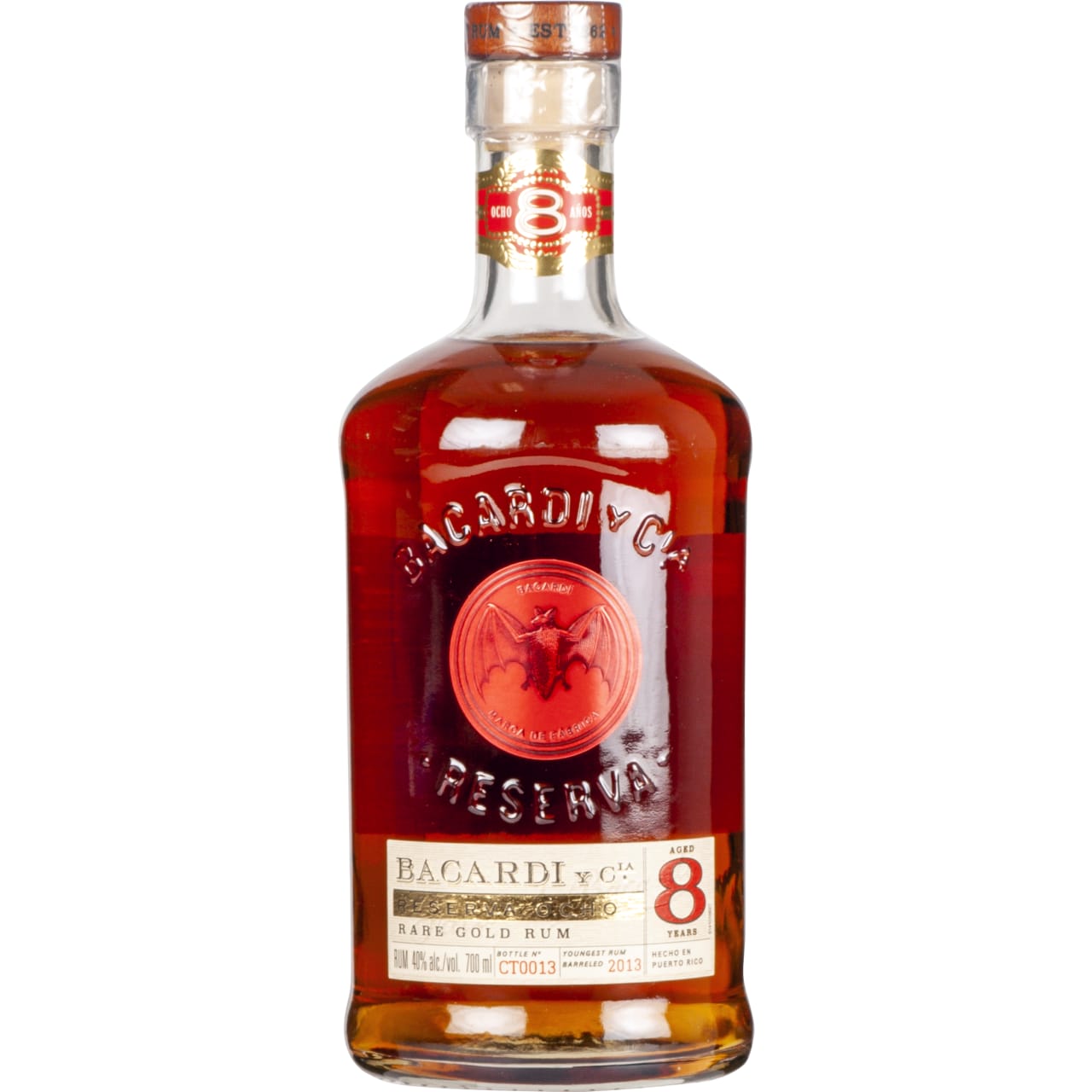 Product Image - Bacardi Ocho Años Rum