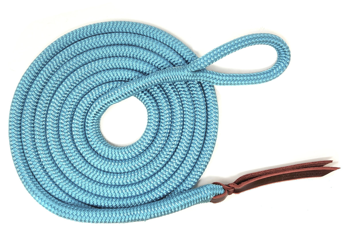 9/16" Ice Blue 9' Lead Rope 9/16" Ice Blue 9' Lead Rope