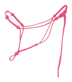 Foundation 4 Knot Soft Halter(See Description)