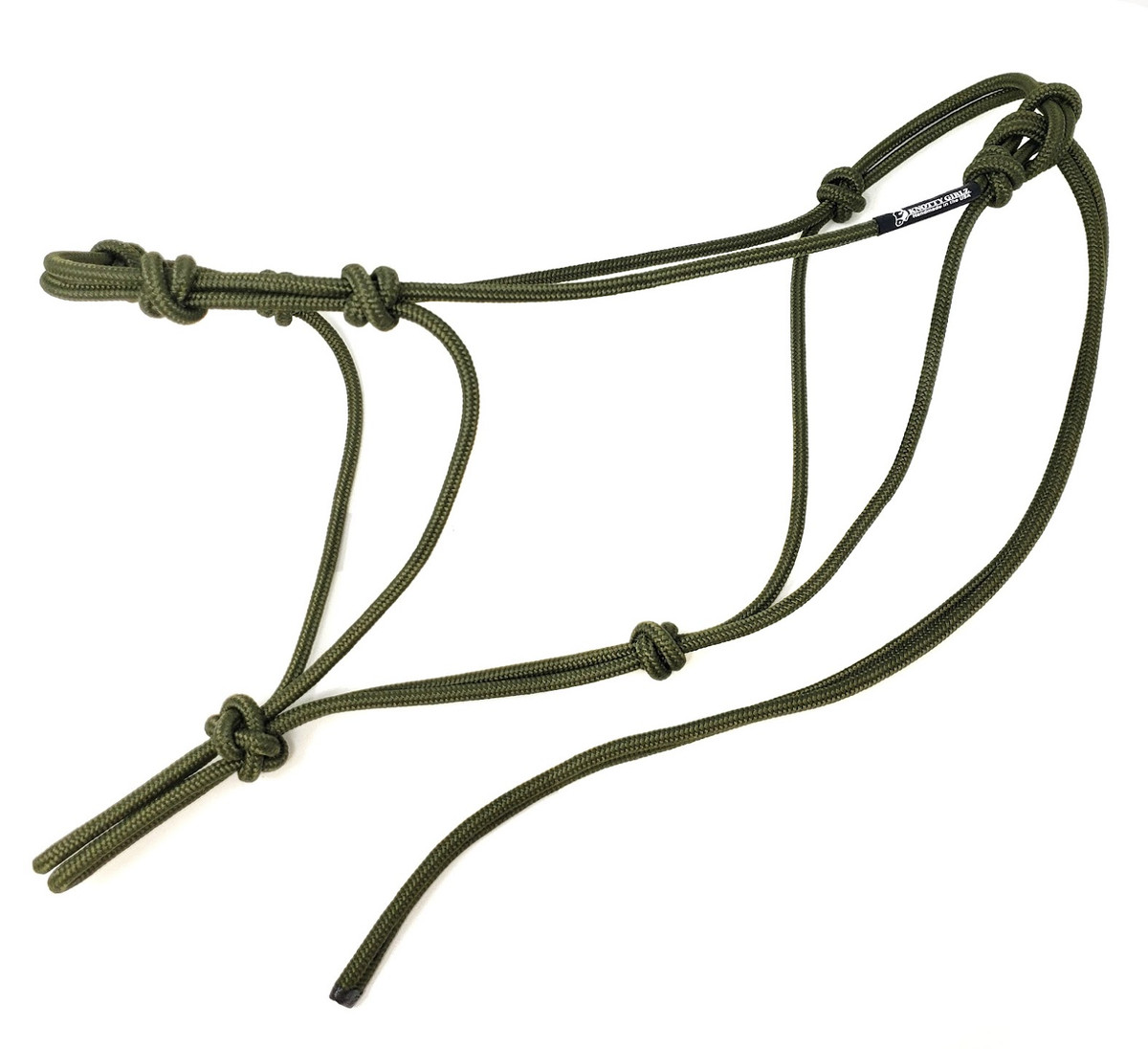 Foundation 4 Knot Stiff Halter(See Sizing)