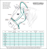 Precision Ultralight 4 Knot Stiff Halter(See Sizing)