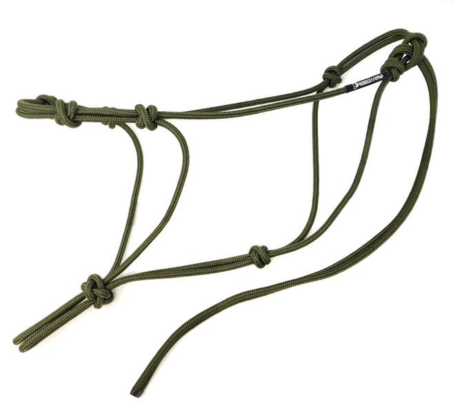 Foundation 4 Knot Stiff Halter(See Sizing)