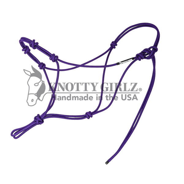 Natural Horsemanship Stiff polyester halter cord halter - 4 knot