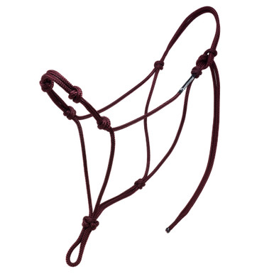 Rope Twine Halter *dirt/stained, frays/rubs, older