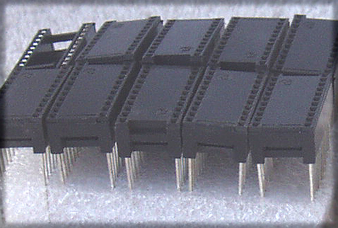 22 Pin DIL IC Socket For Wire Wrapping NEW Old Stock