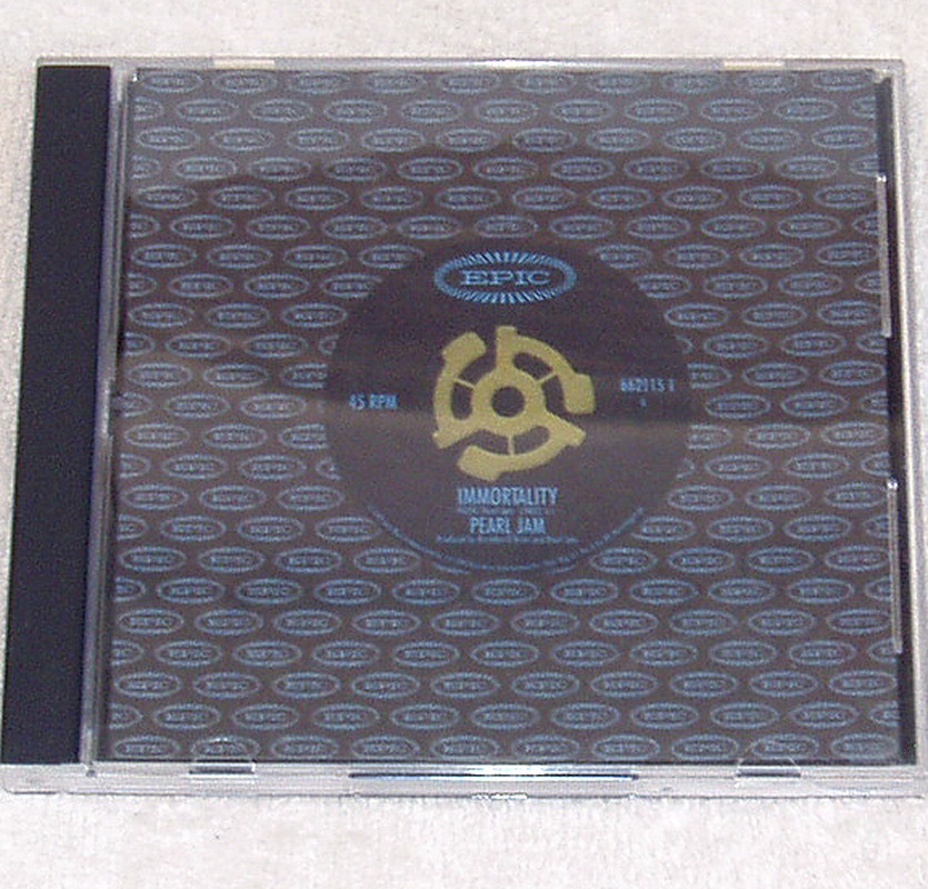 Arena Rock Pearl Jam Immortality Cd Single 1995 All content on this page is the property of the copyright owner of the original composition. time tunnel