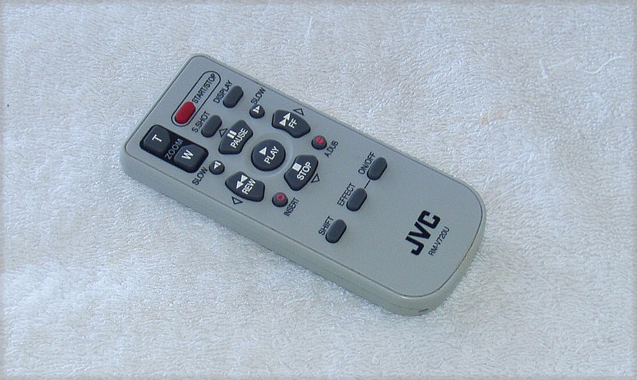 JVC Camcorder Remote Control (ONLY) RMV720U TESTED & WORKING