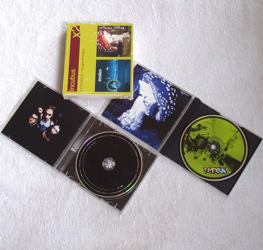 Funk Metal Rock - Incubus SCIENCE & Fungus Amongus 2x CD 2006