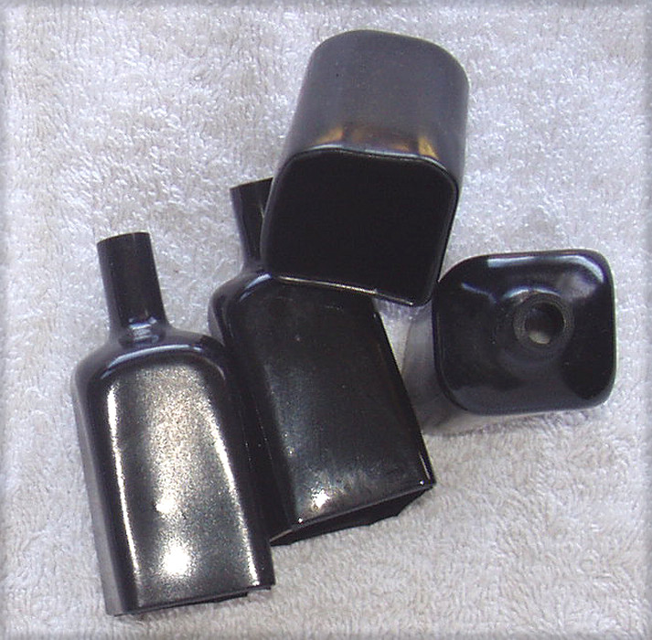 Panel Mount IEC SOCKET Flexible Safety Boot 50mm Length (NEW Old Stock)