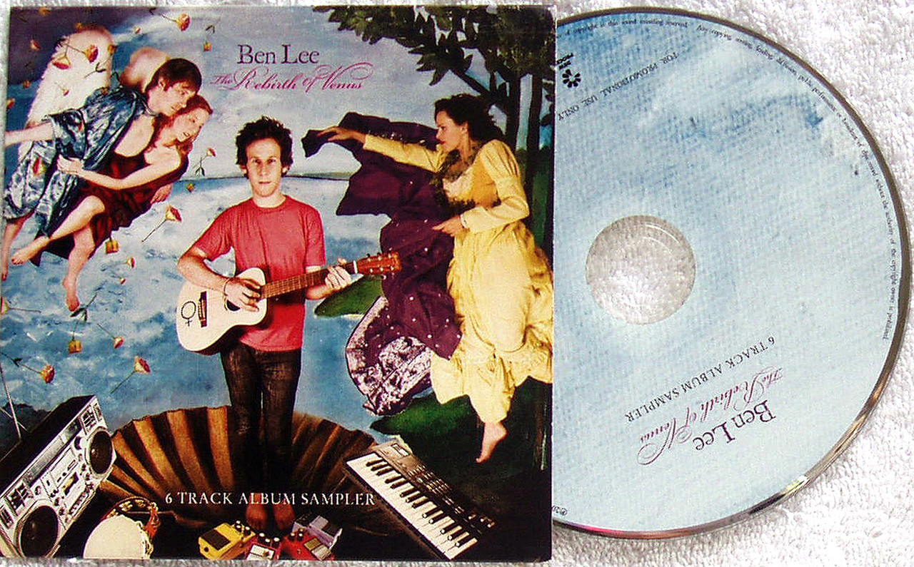 Indie Rock BEN LEE The Rebirth Of Venus CD (Promotional Album Sampler ...