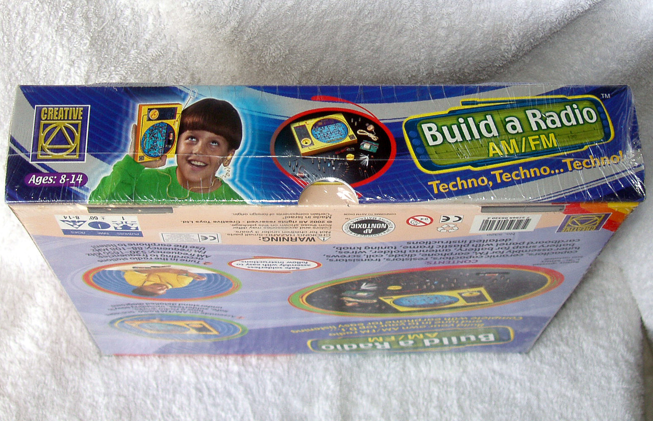 CREATIVE (Israel) 2002 Build A Radio (AM/FM) Safe Electronic ...