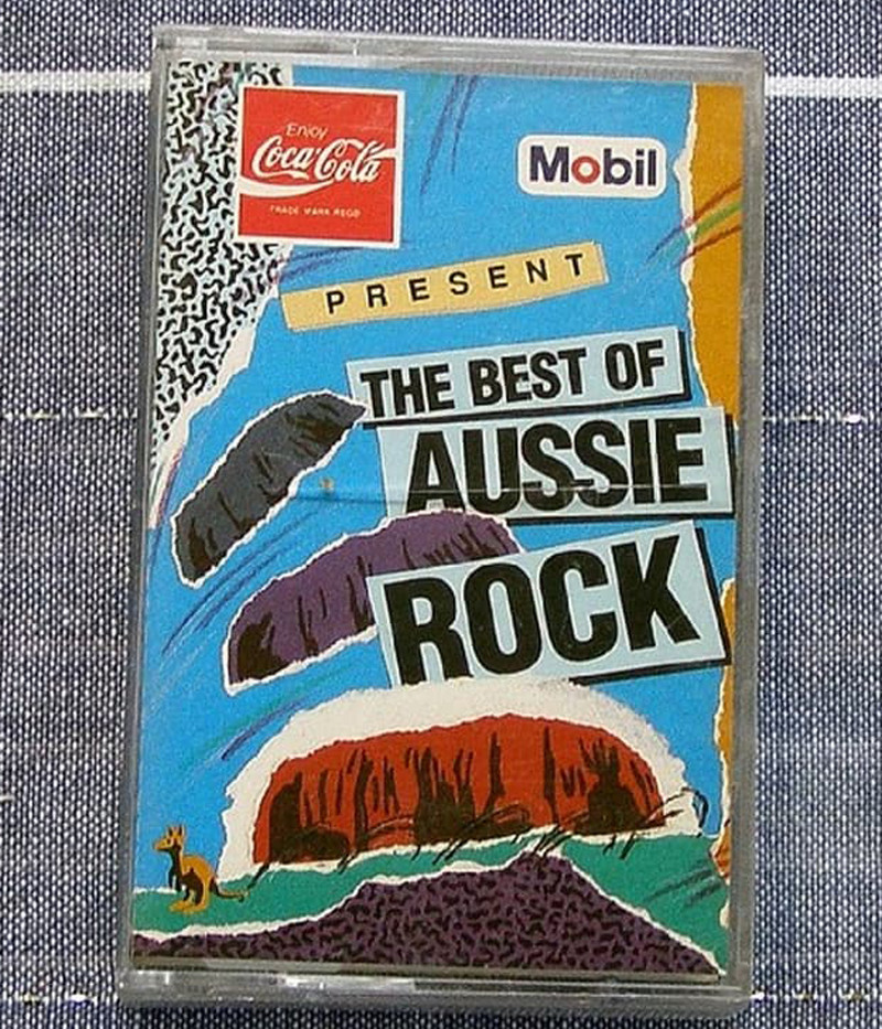 Australian Rock Compilation - The Best Of Aussie Rock Cassette 1991