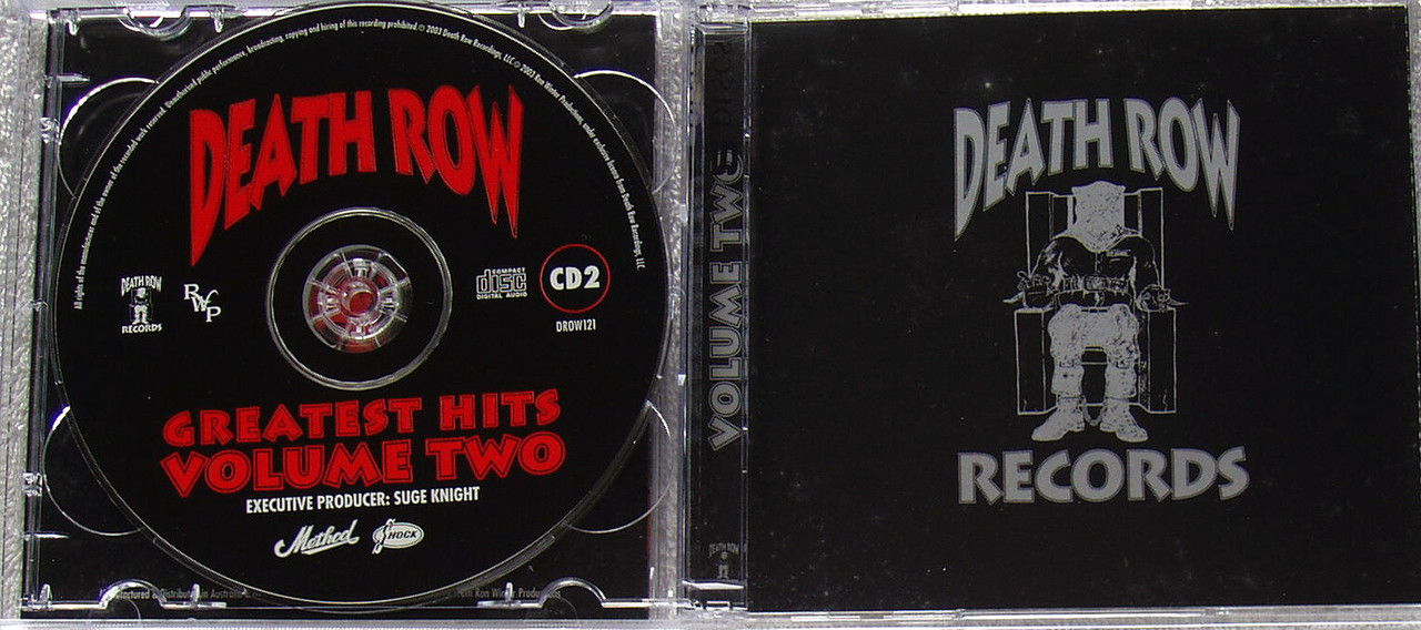 Gangsta G- Funk Contemporary RnB - DEATH ROW Greatest Hits Volume 