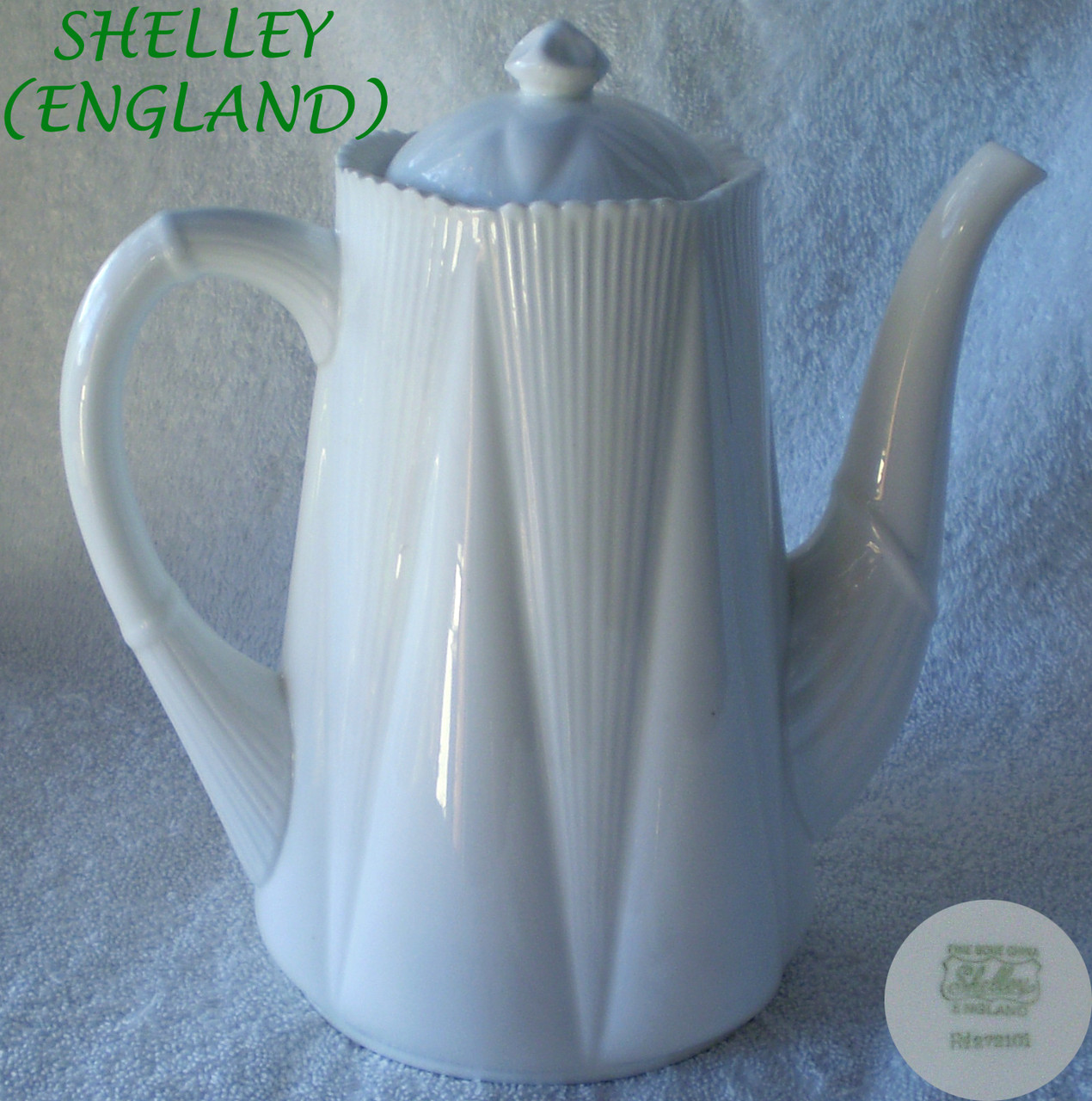 1945 ~ 1966 SHELLEY (England) Fine Bone China COFFEE POT With