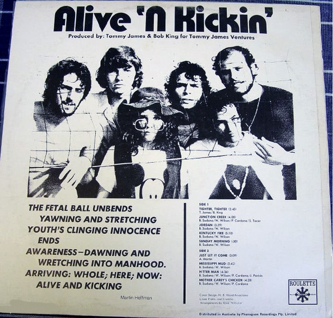 Funk Soul Rock - Alive N Kickin' Vinyl 1970