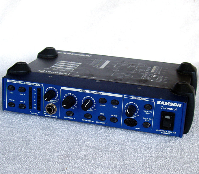SAMSON C-Control Compact Studio Talkback Monitor Matrix