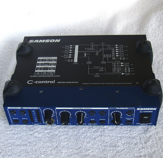 SAMSON C-Control Compact Studio Talkback Monitor Matrix