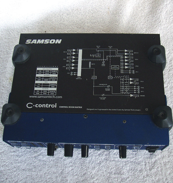 SAMSON C-Control Compact Studio Talkback Monitor Matrix
