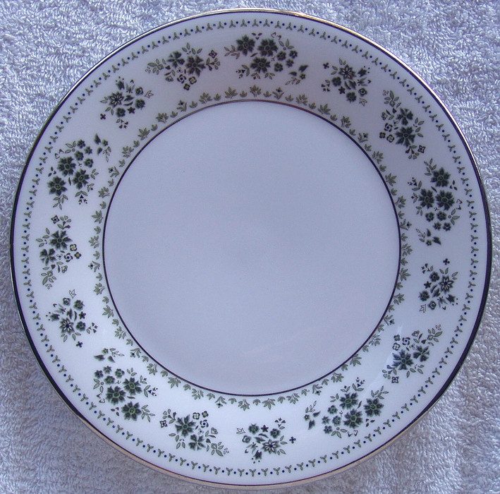 English Porcelain ROYAL DOULTON Valley Green H5015 8" Side Plate ONLY