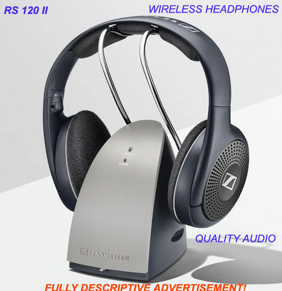 Vintage Sennheiser Rf Headphones SENNHEISER (Germany) Stereo