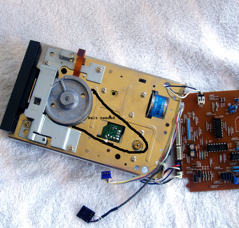 YAMAHA FD03 1DD External Floppy Disk Drive for MSX