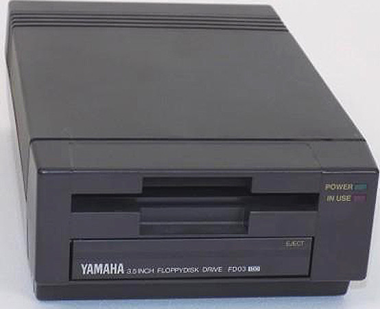 YAMAHA FD03 1DD External Floppy Disk Drive for MSX