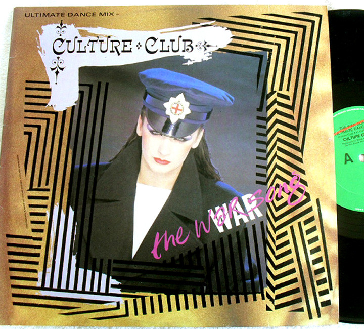 Pop Rock - Culture Club The War Song (Dance Mix) Vinyl 1984