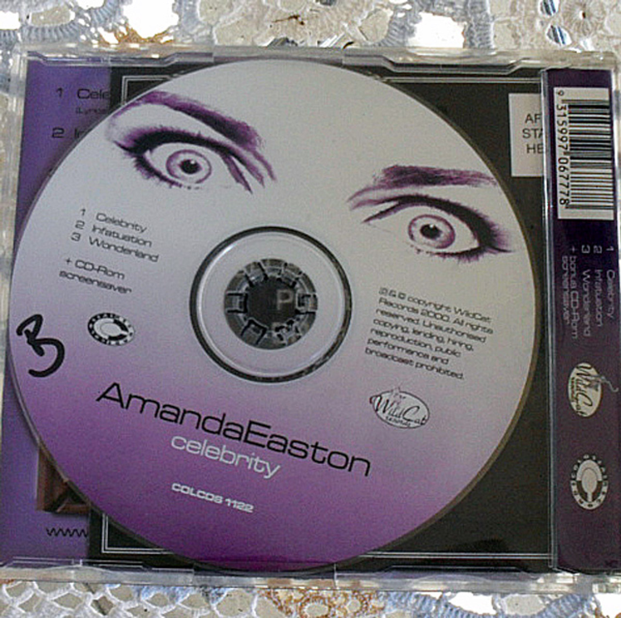 EP　Celebrity　CD　EASTON　AMANDA　Pop　Synth　2000