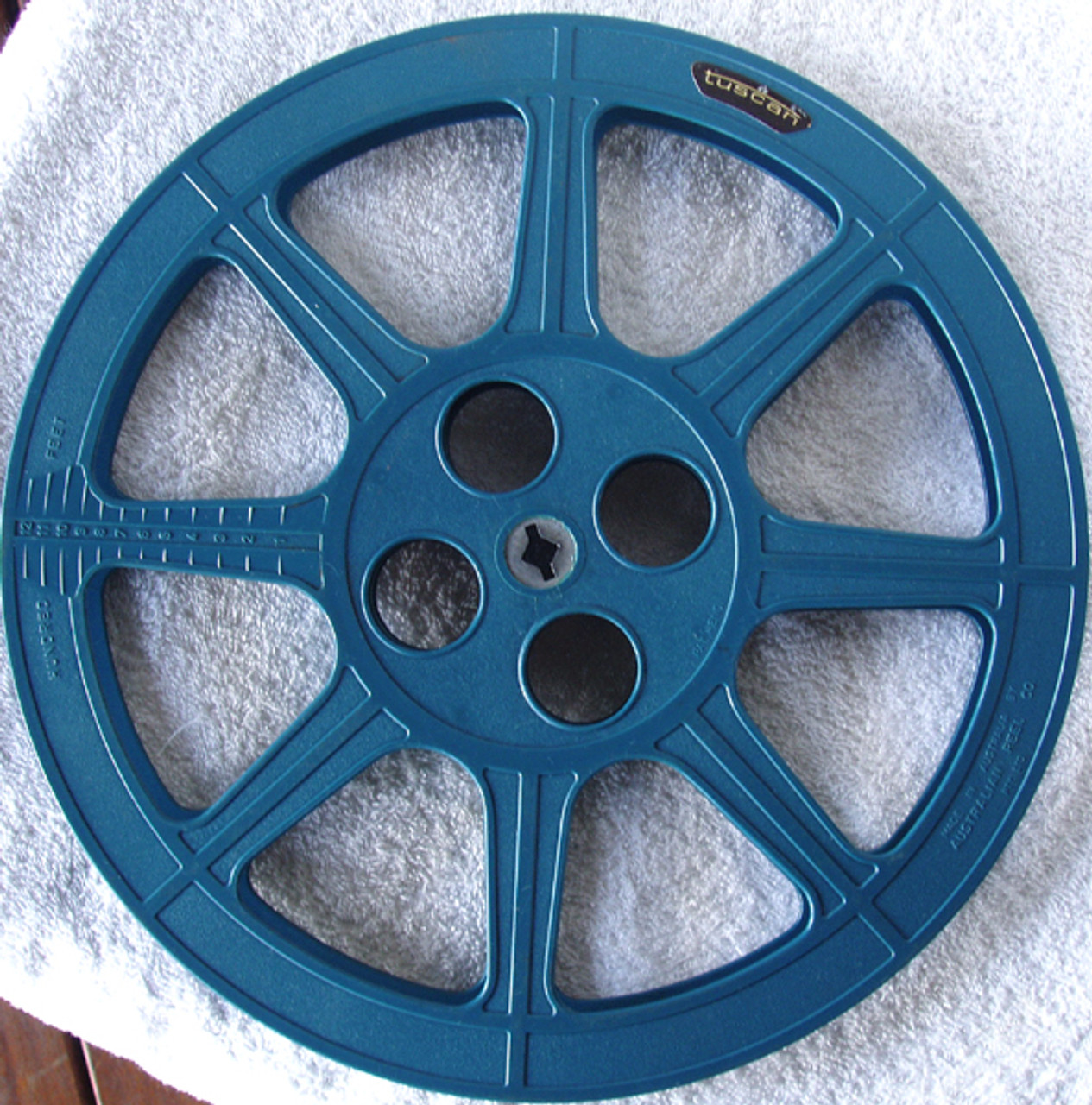 TUSCAN (Made In Australia) 12 1200ft 16mm Film Reel EMPTY