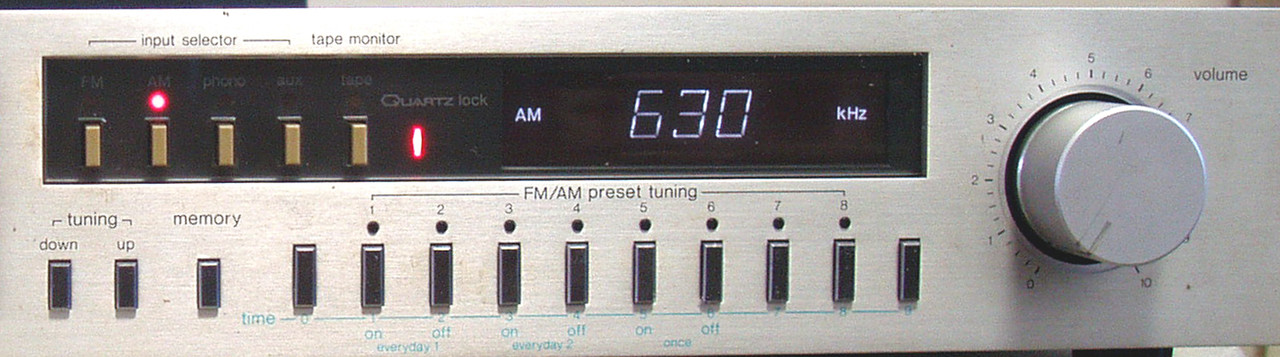 TECHNICS Stereo Power Amplifier Model: SE-A808