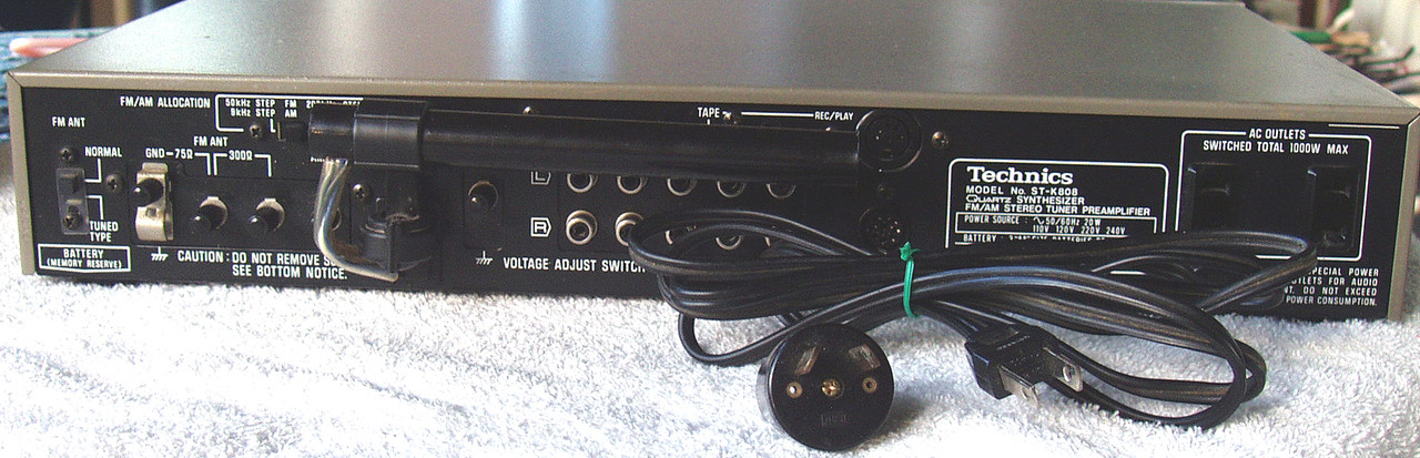 Technics ST-K808 FM/AMチューナー Technics ST-K808 FM/AMチューナー 【公式通販】