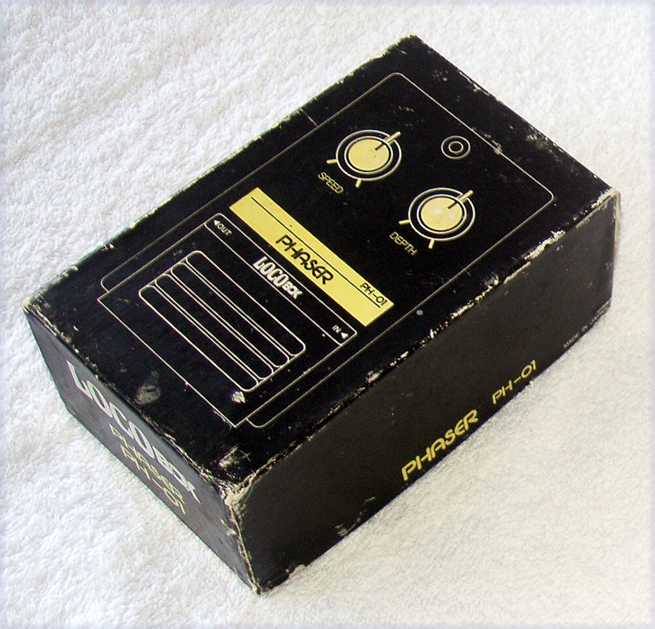 1970's VINTAGE Japanese LOCOBOX Phaser PH-01 Pedal (NEEDS SERVICE!