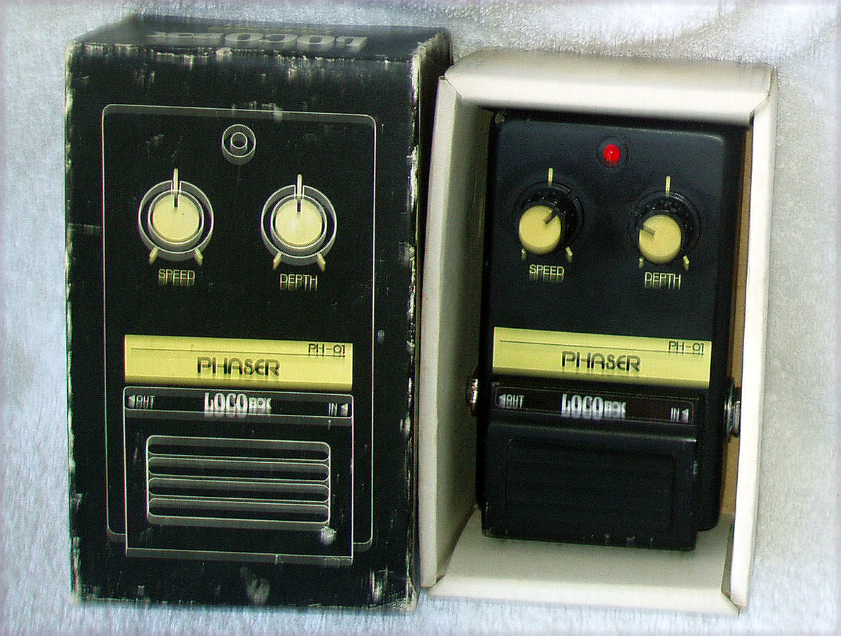 1970's VINTAGE Japanese LOCOBOX Phaser PH-01 Pedal (NEEDS SERVICE!