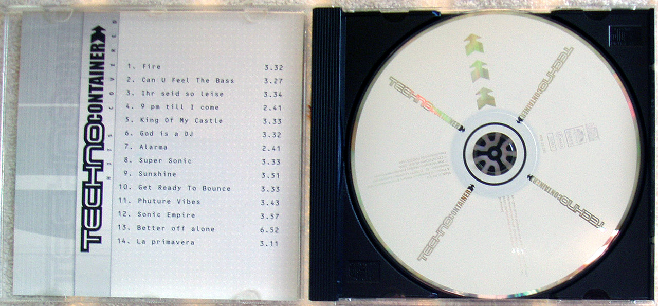 Trance Techno - TECHNO CONTAINER Hits Covered (German Release) CD 2000