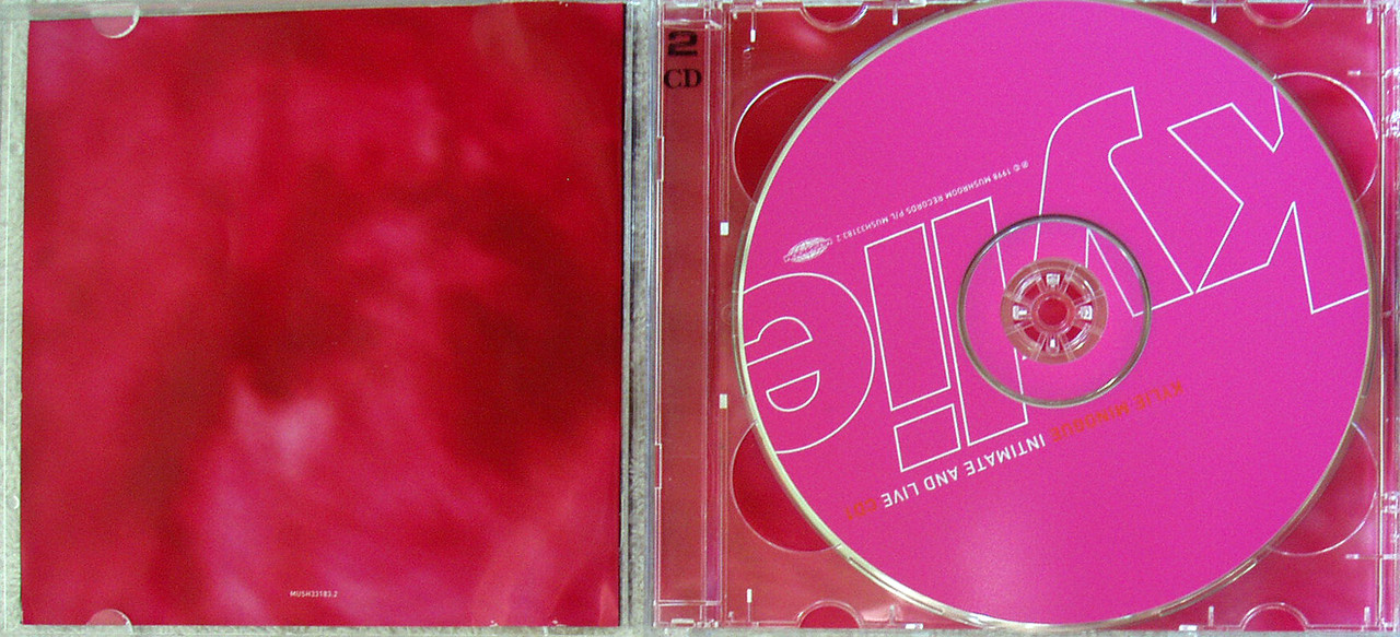 Europop Pop Rock Disco - KYLIE MINOGUE Intimate And Live 2x