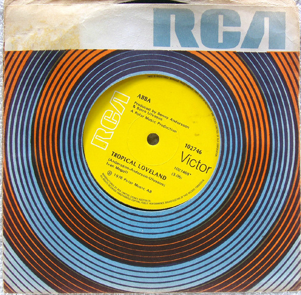 Synth Pop - ABBA Fernando 7" Vinyl 1976
