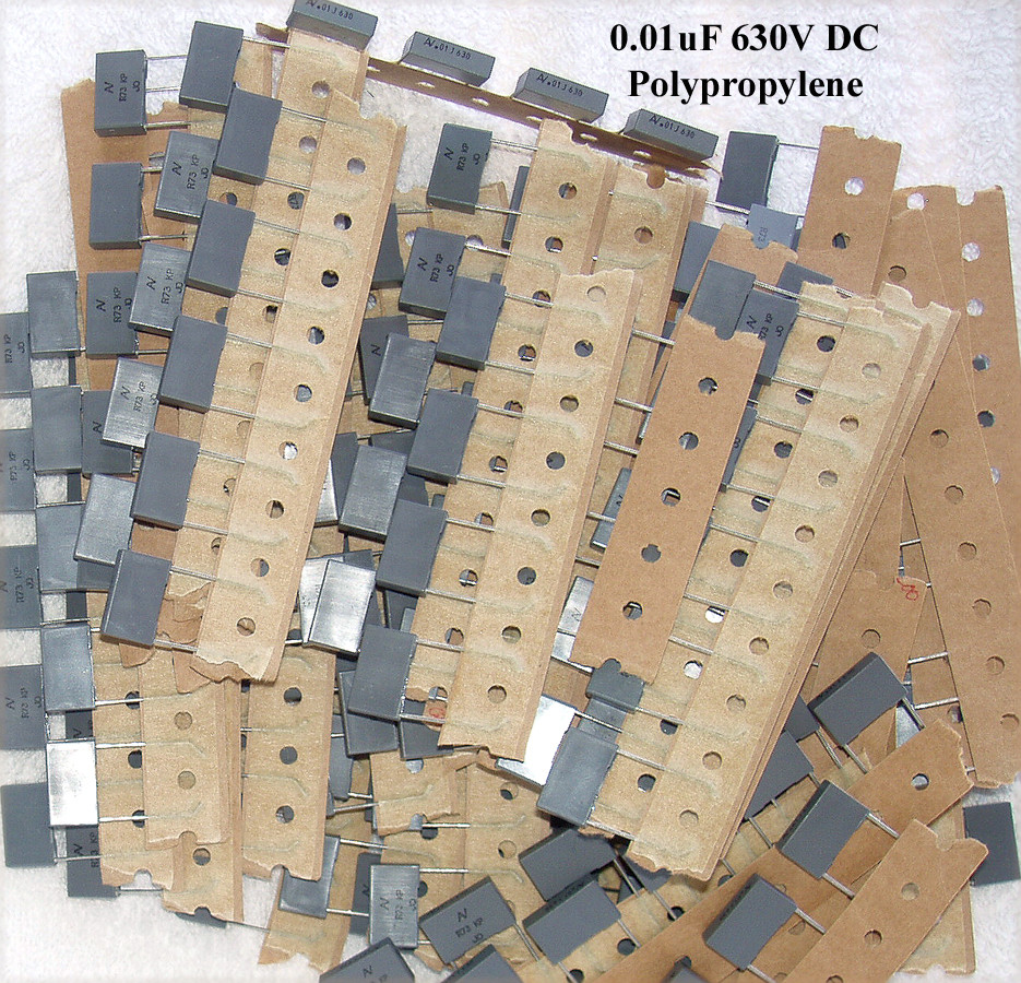 ARCOTRONICS (UK) R73 KP 0.01uF 630V DC Polypropylene Capacitor NEW Old ...