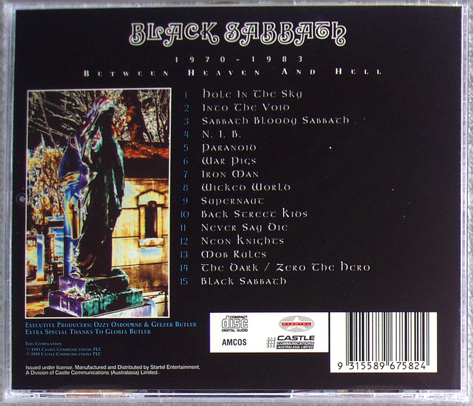 Heavy Metal BLACK SABBATH Between Heaven And Hell 1970 ~ 1983 ...
