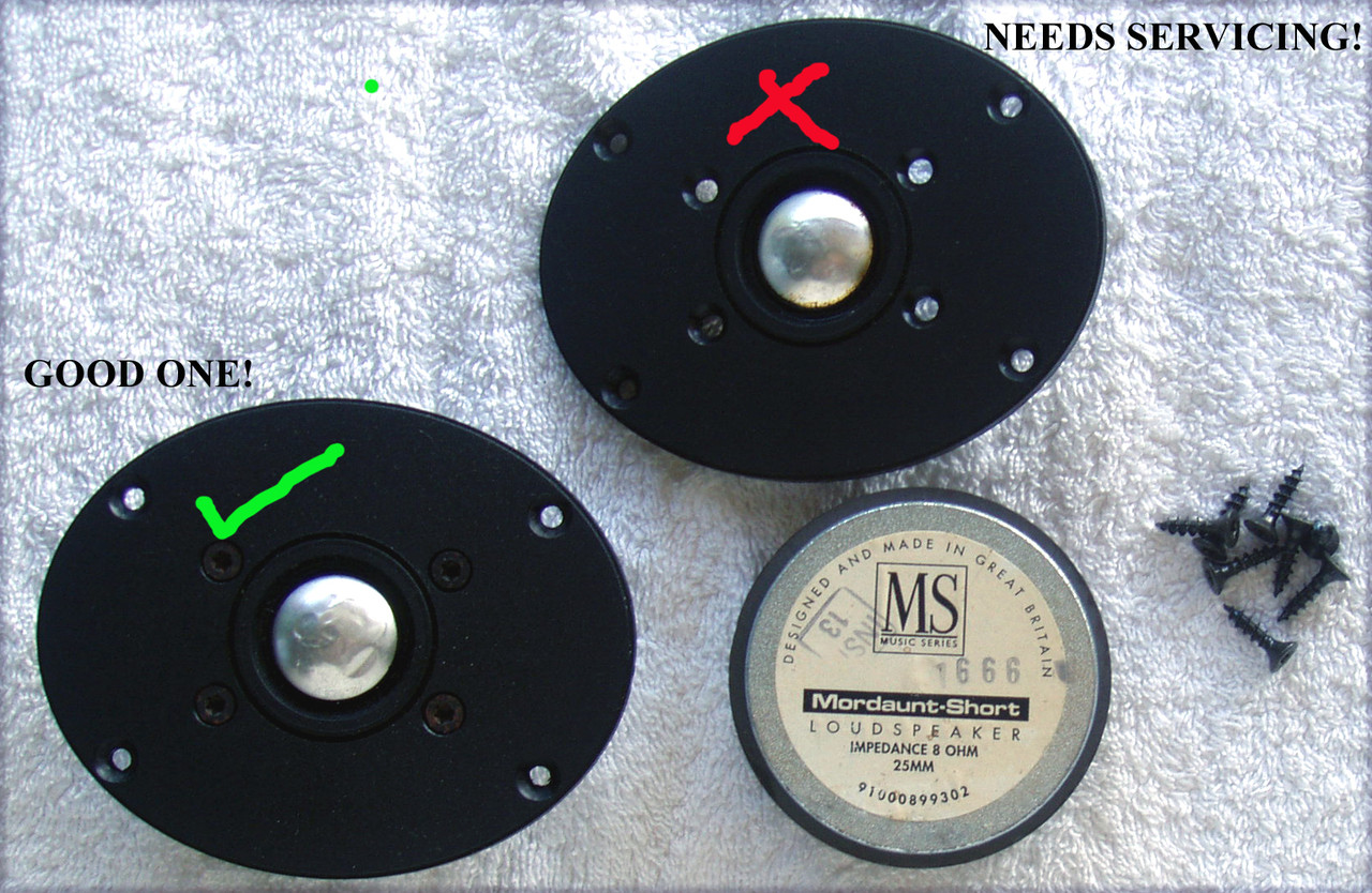 Mordaunt short tweeter replacement best sale