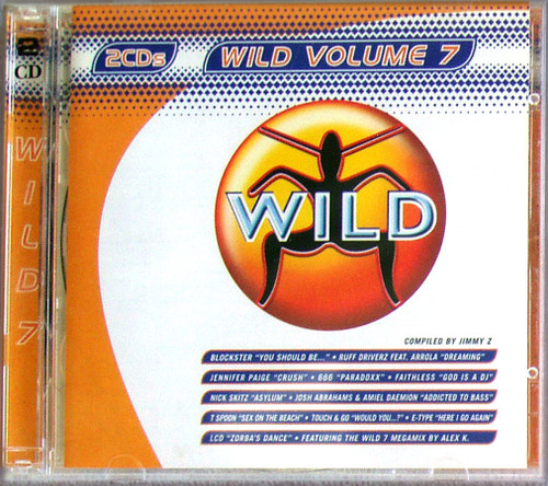 Trance Euro House - WILD VOLUME 7 (Compilation) 2x CD 1999