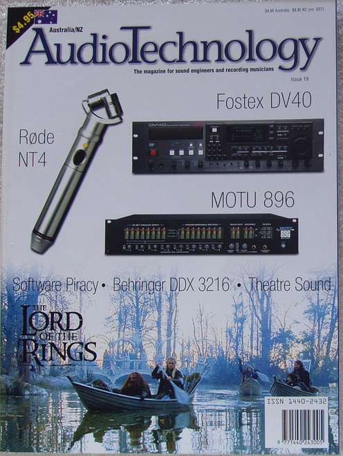 Issue 19 (2002) AUDIO TECHNOLOGY Audio Magazine (USED)
