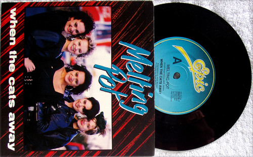 Synth Pop - WHEN THE CATS AWAY Melting Pot  7" Vinyl 1989