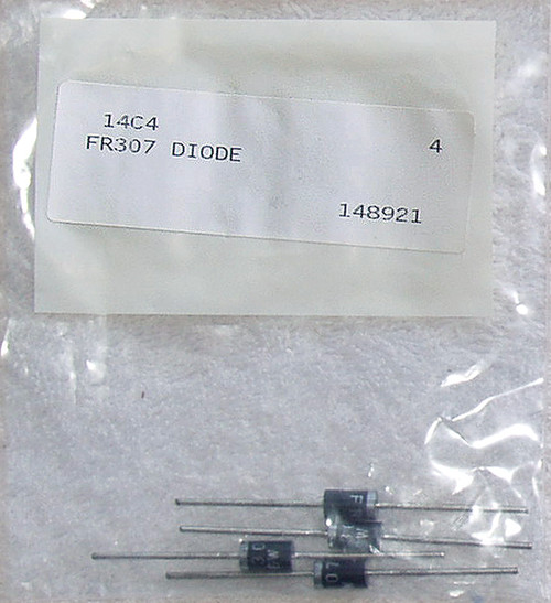 FR307 Fast Recovery DIODE 1000V 3A NEW Old Stock