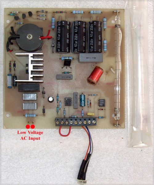 High Voltage Fun! XENON Tube Flash Module With A New Spare Tube