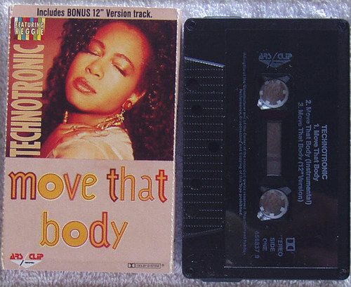 Euro House - TECHNOTRONIC Move That Body Cassette Single 1991