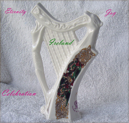 Not just a porcelain harp!
Symbolic meaning behind this ...