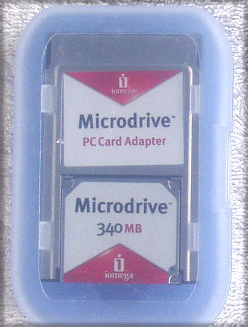 Top section is the adapter
Lower section is the actual 340Mb MicroDrive