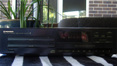 PIONEER Double Tray CD Player Model: PD-Z72T USED Tested Working Great (Most Of The Time!)!