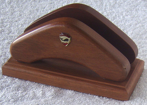 1990's WESTERN AUSTRALIA (Albany) 'Reclaimed' JARRAH Desk Letter Holder